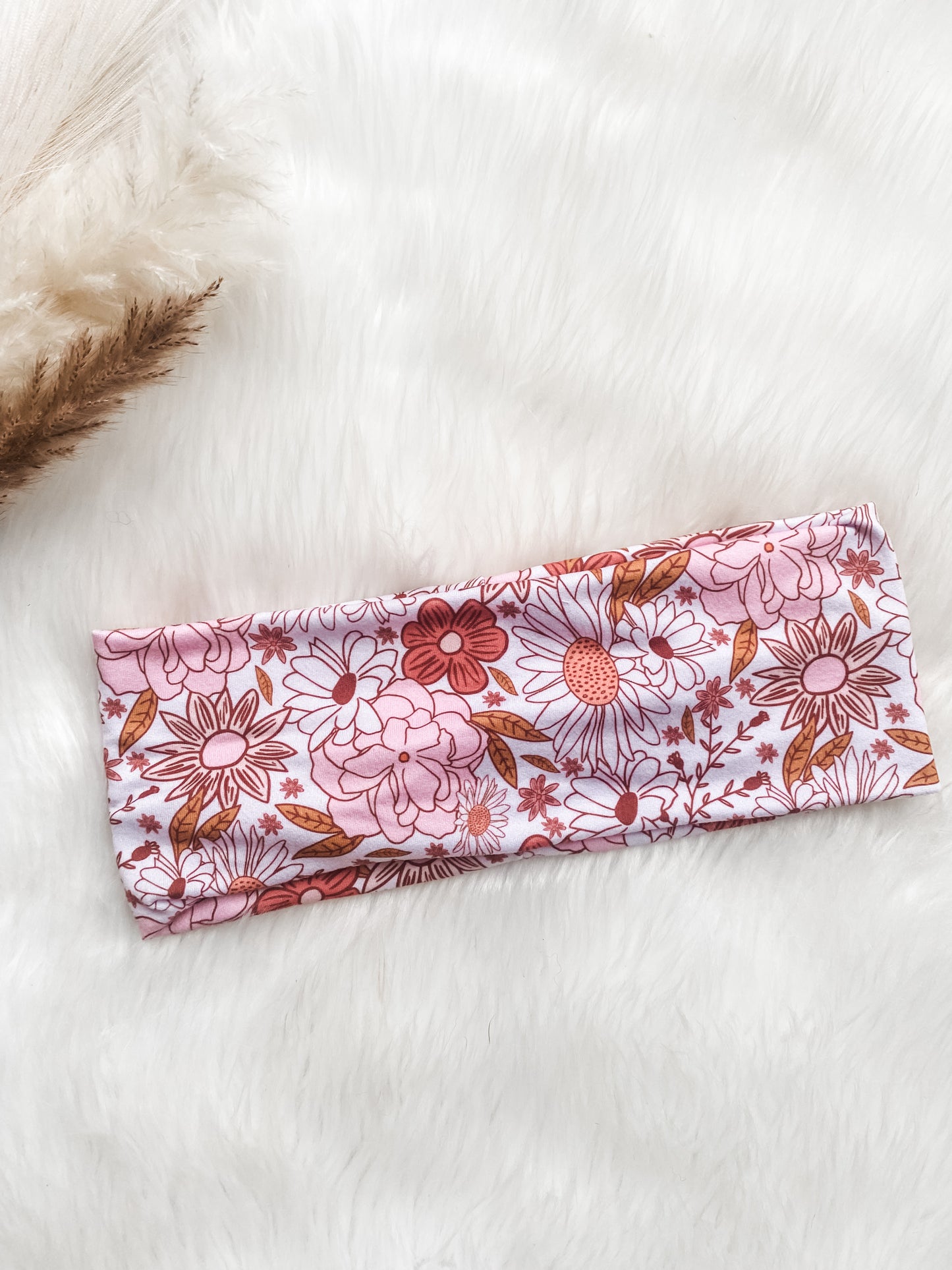 Muted Pinks Flat Band