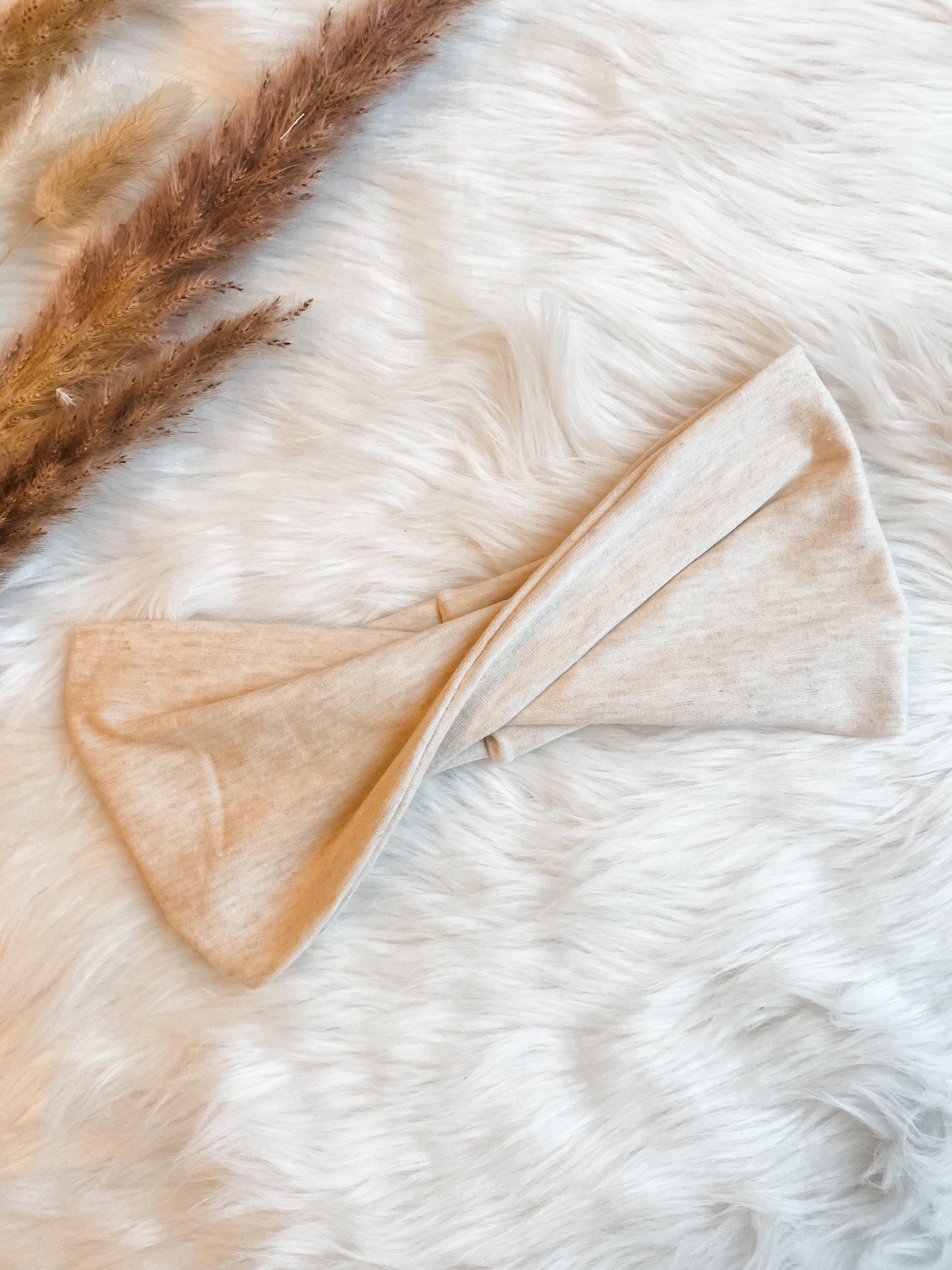 Organic Cotton & Bamboo Oatmeal Flat Twist