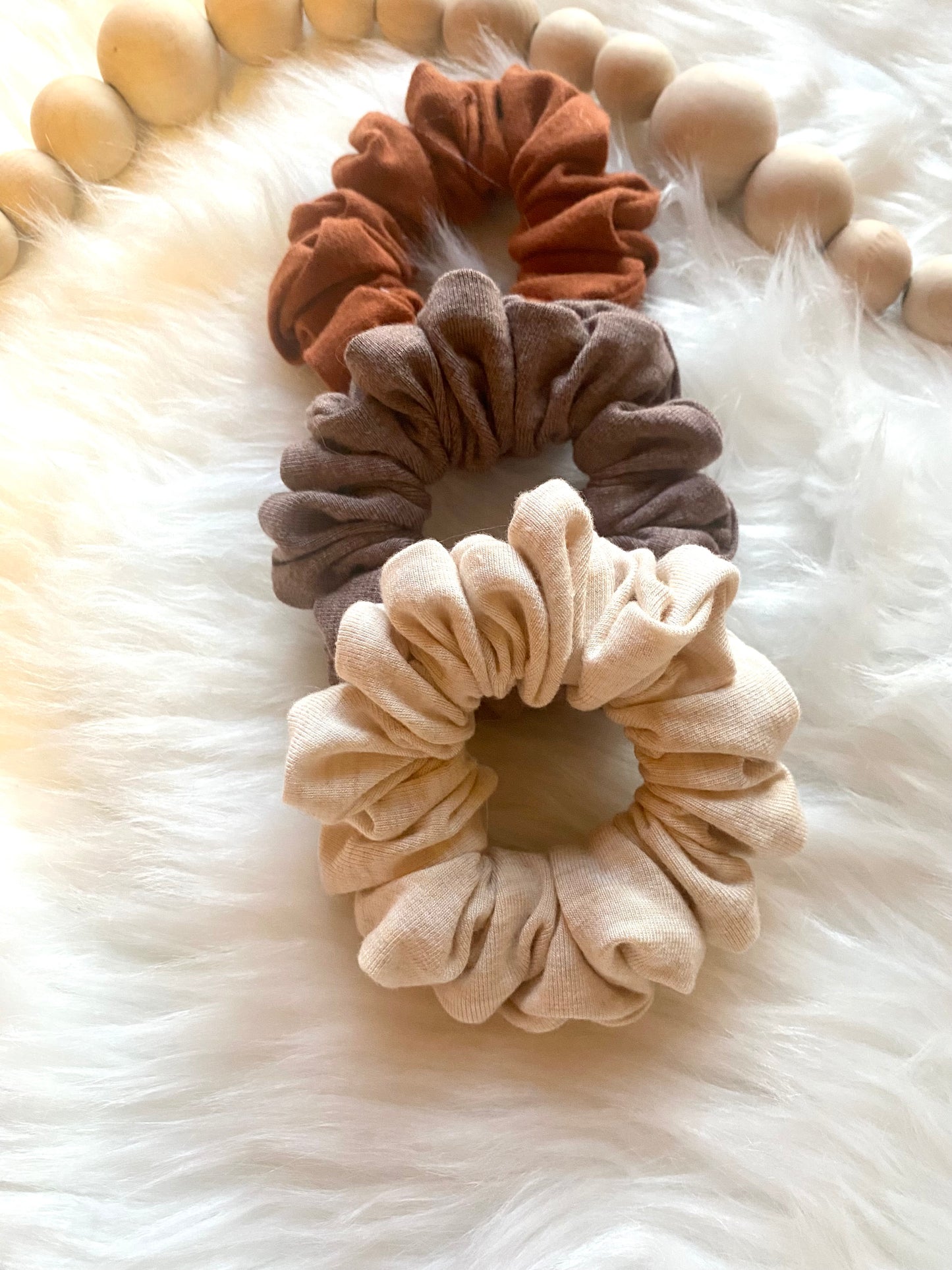 Bamboo Mini Scrunchie Sets