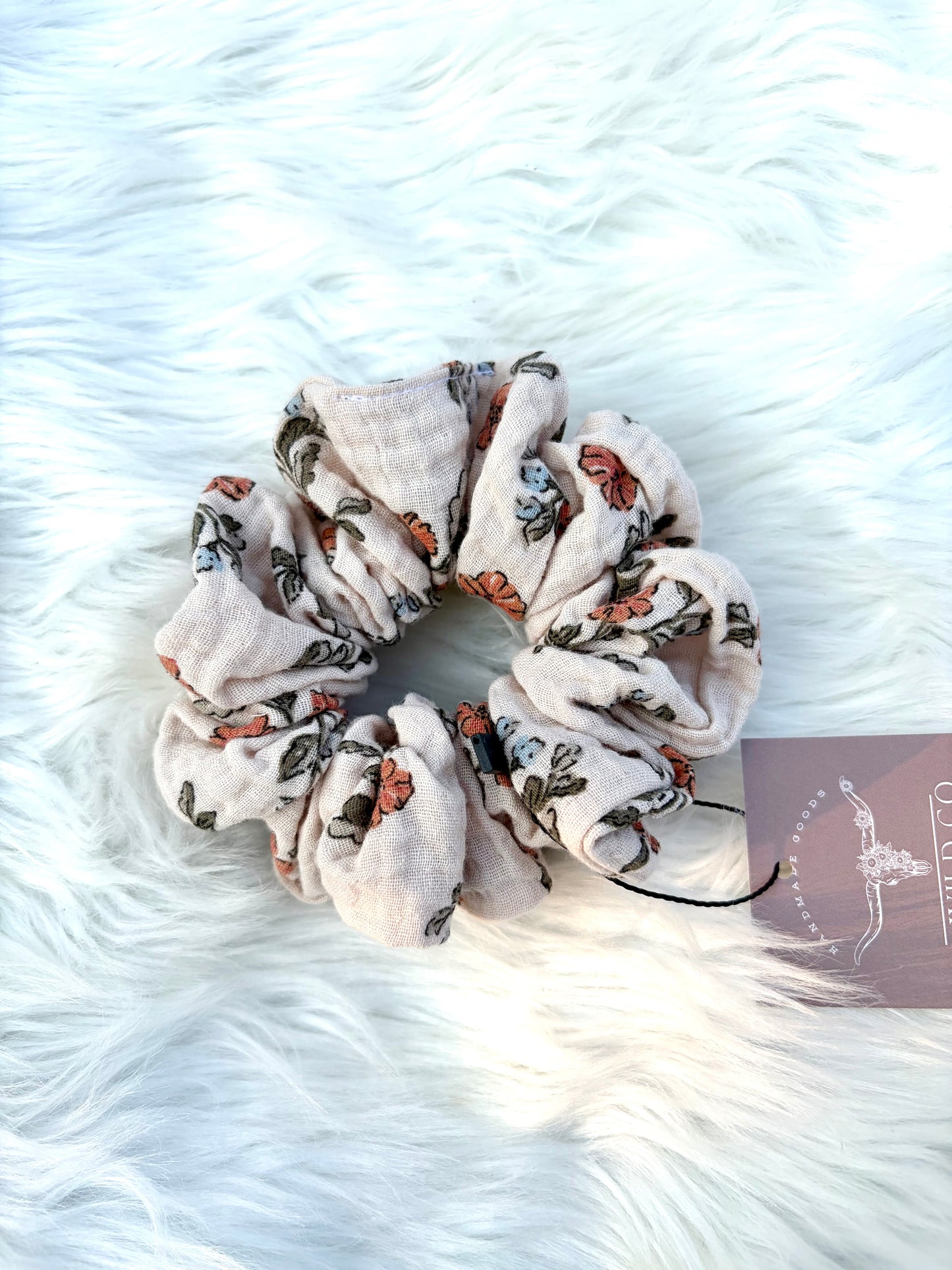 Floral Scrunchie