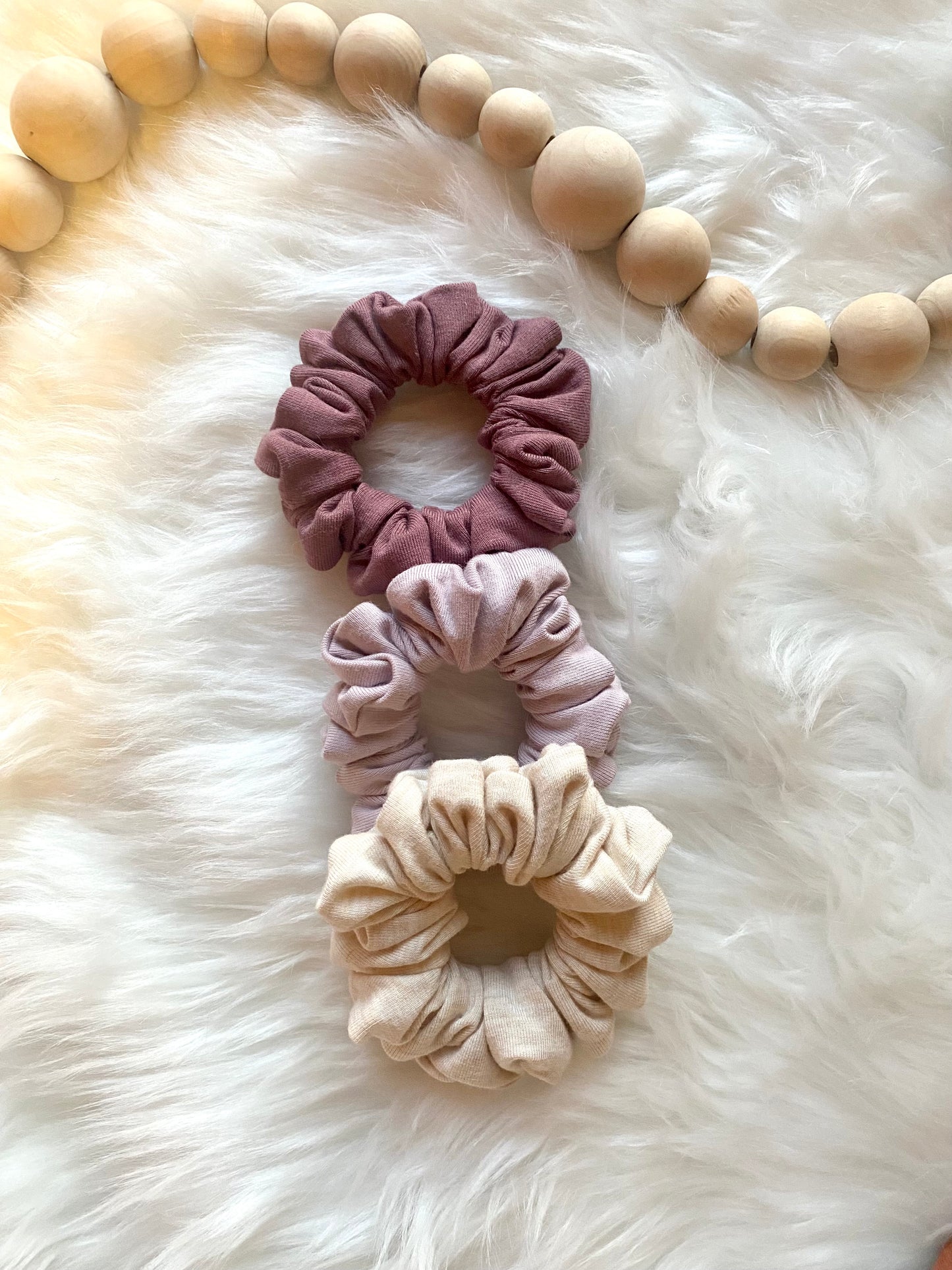 Bamboo Mini Scrunchie Sets