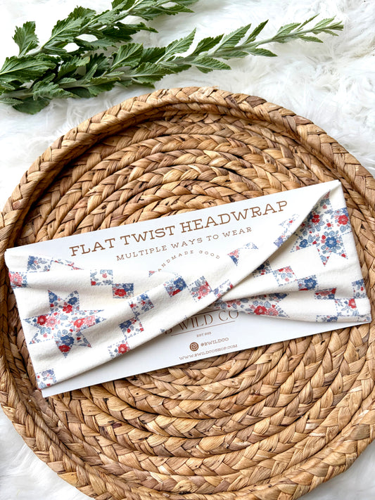 Americana Summer Cotton Flat Twist