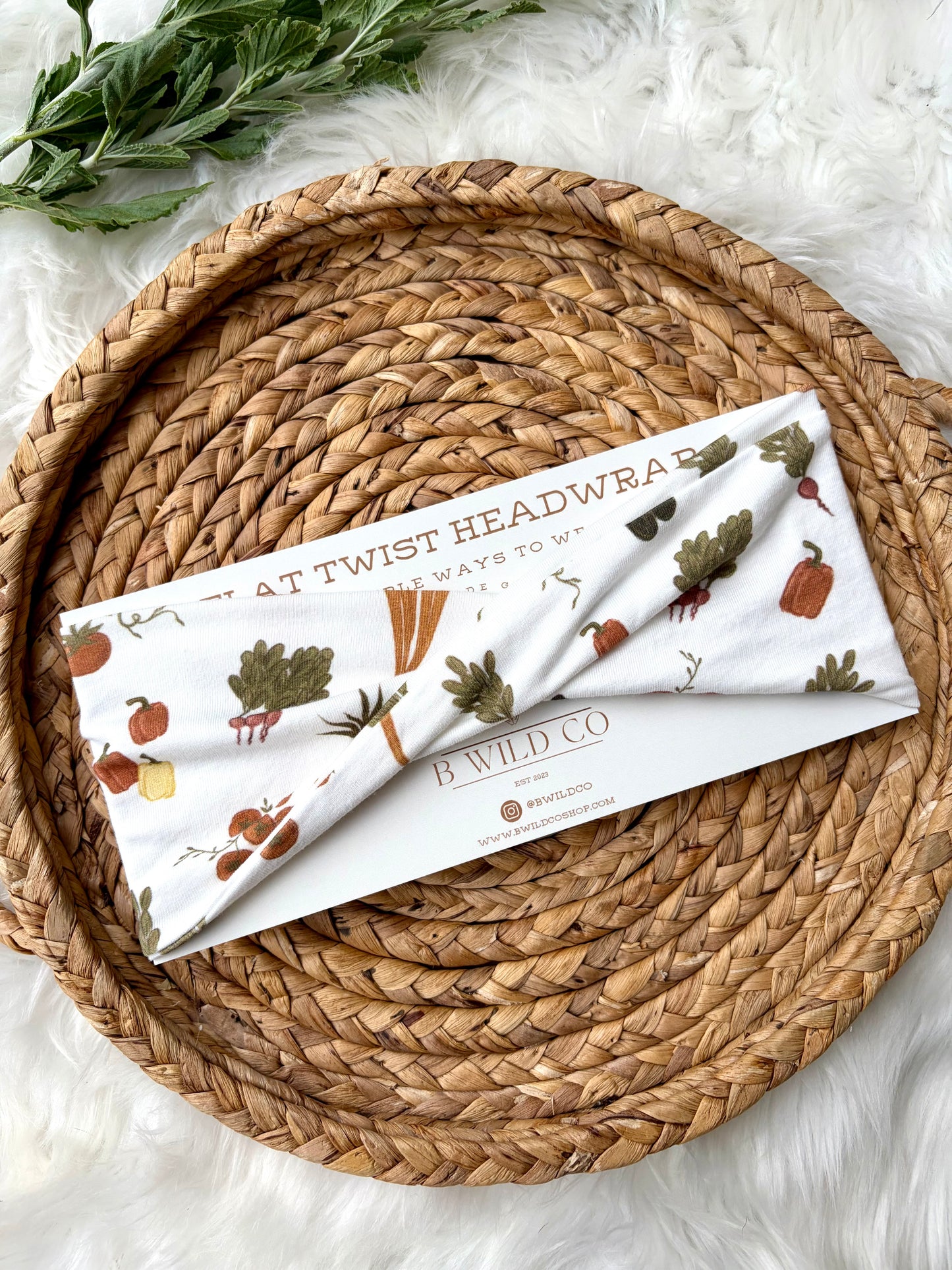 Meet me in the Garden Cotton Flat Twist