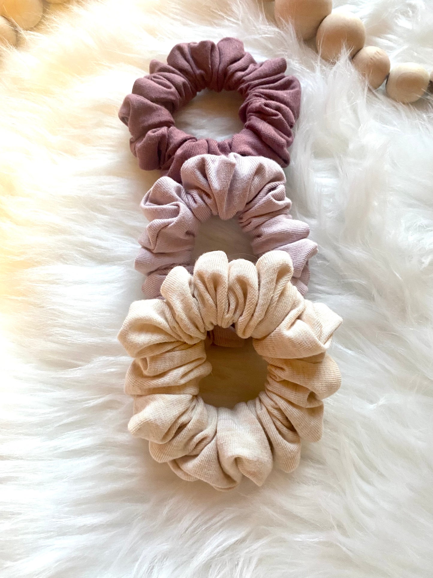 Bamboo Mini Scrunchie Sets