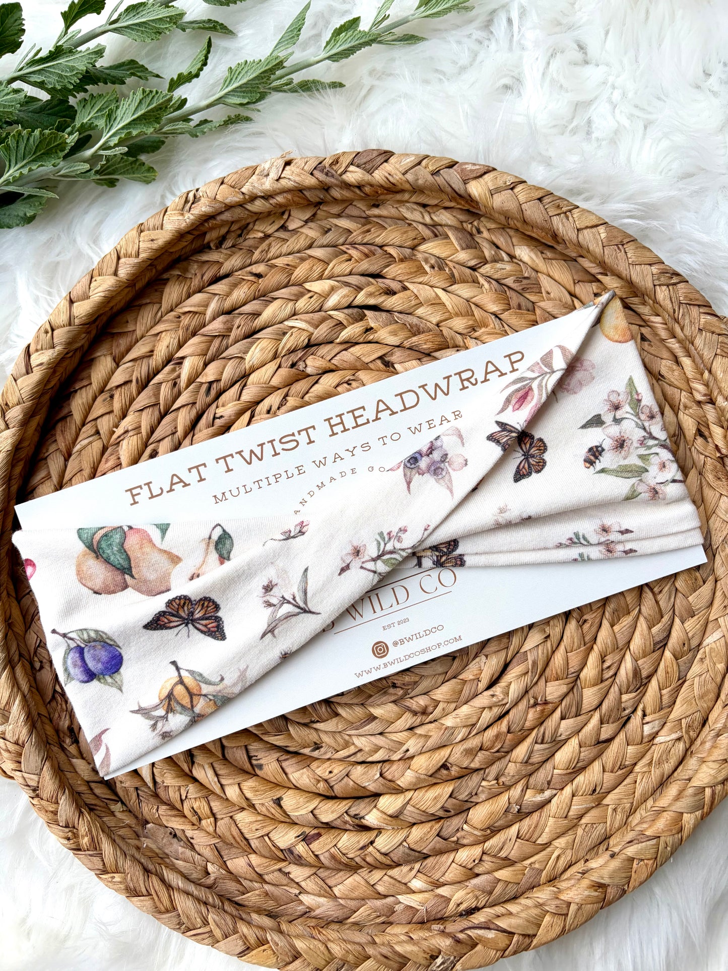 Pollinator Paradise Cotton Flat Twist