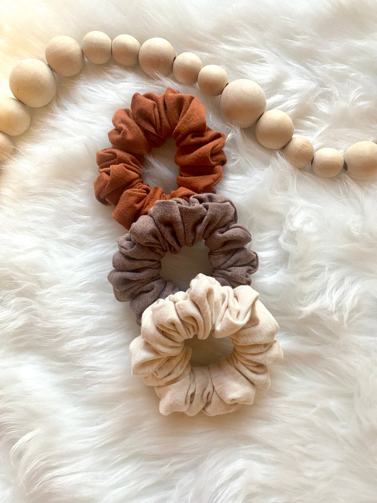 Bamboo Mini Scrunchie Sets