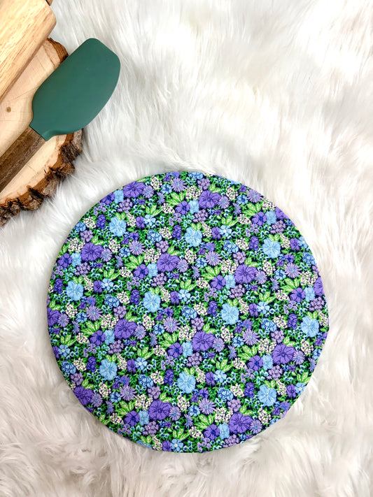 Dark n Bright Floral Bowl Cover